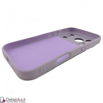Guminis dėklas su magsafe - šviesiai violetinis (Apple Iphone 17 Pro Max/18 Pro Max)